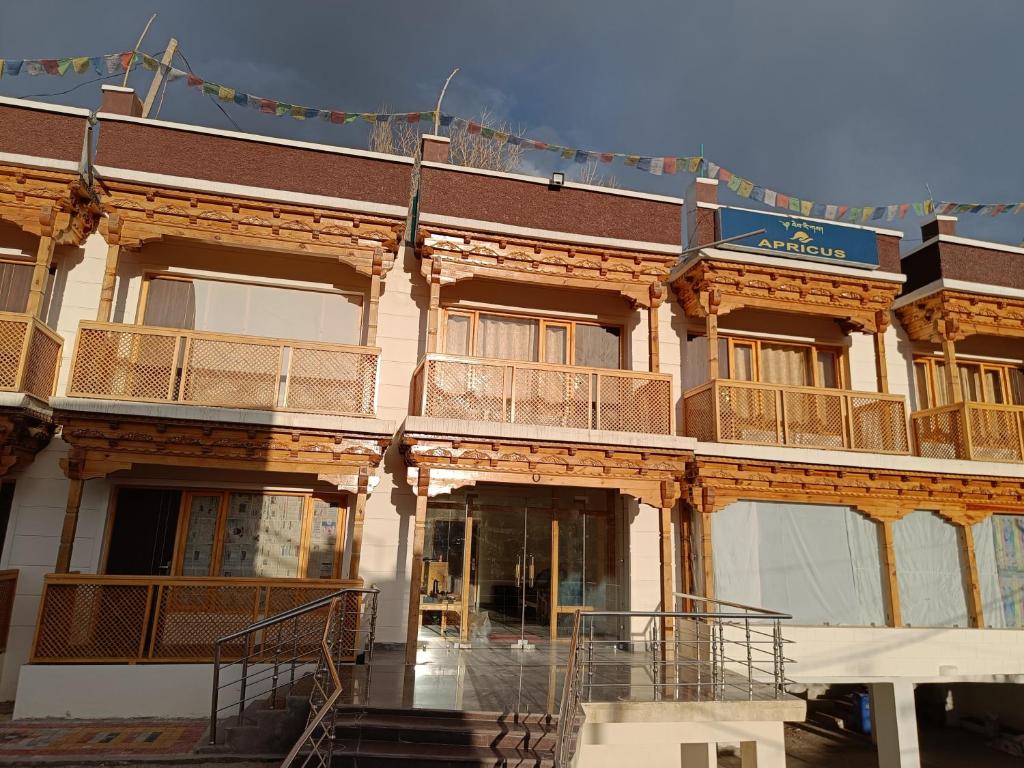 Balkón nebo terasa v ubytování Apricus hotel