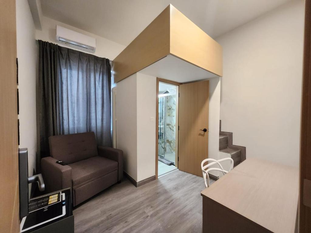 Posezení v ubytování Celia Residence