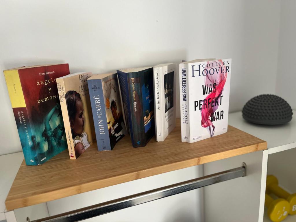 The library in Az apartmant
