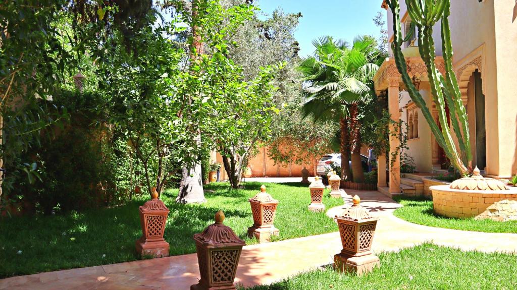 Zahrada ubytování Barthélemy Guest House