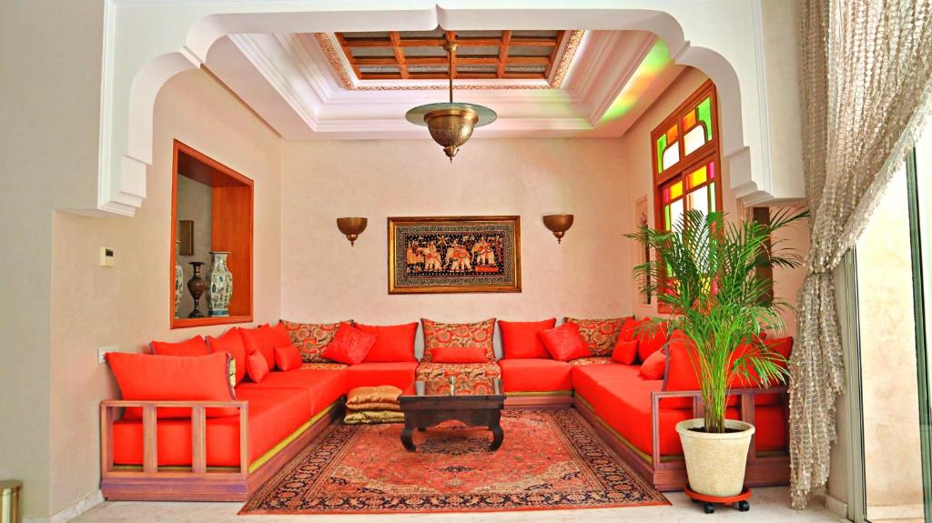Posezení v ubytování Barthélemy Guest House