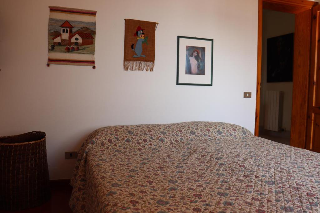Łóżko lub łóżka w pokoju w obiekcie Monika Holiday 88 Astro sul Garda