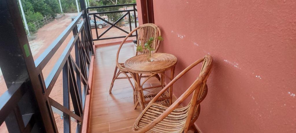 Balkón nebo terasa v ubytování Care Rock Guesthouse