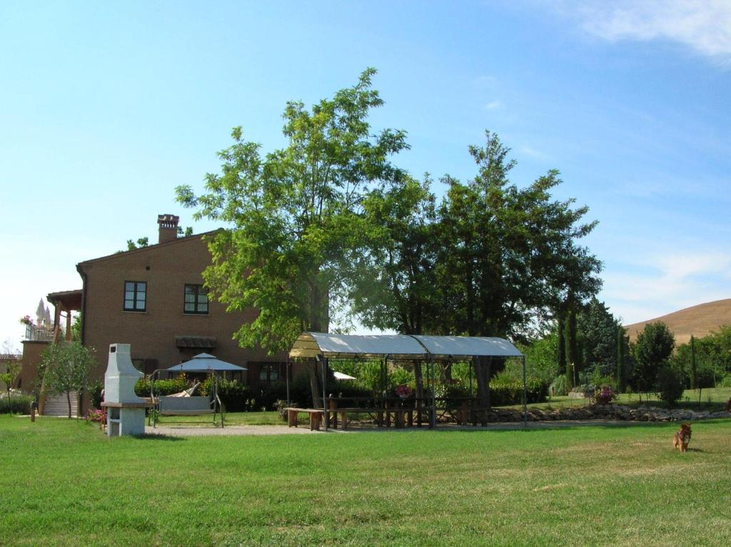 Ogród w obiekcie Agriturismo Il Poderino