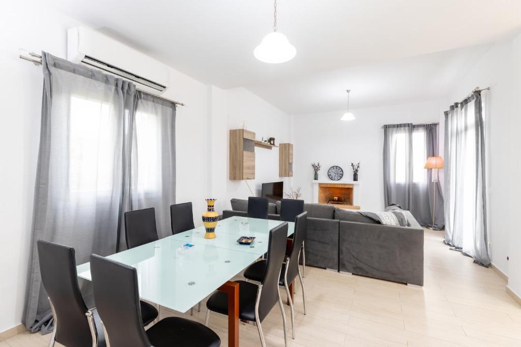 Posezení v ubytování Mariangelo House