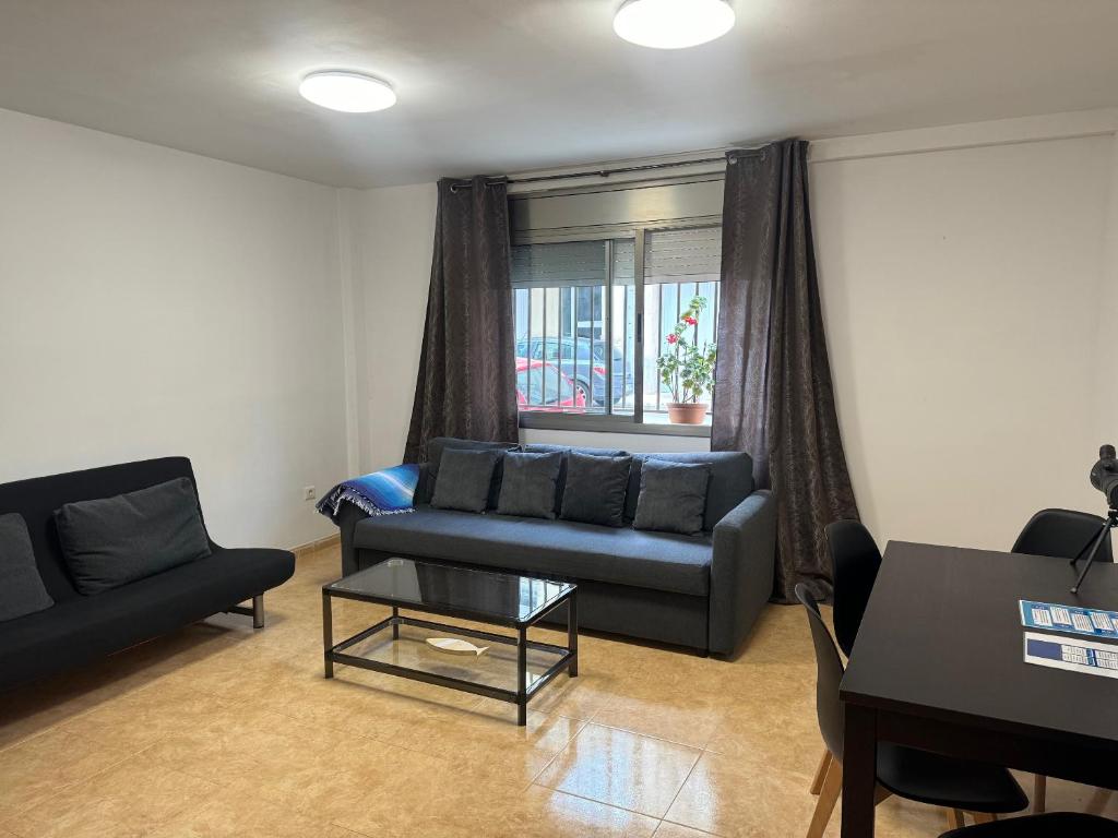 Posezení v ubytování Apartamento Los Peces