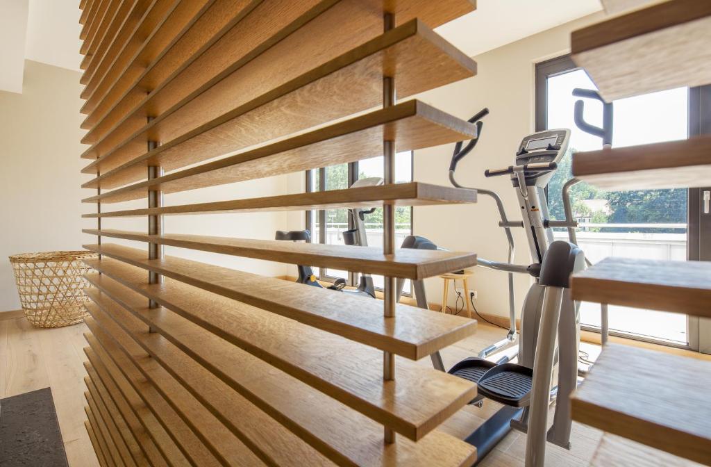 Fitness centrum a/nebo fitness zařízení v ubytování Fürstenfelder Hotel