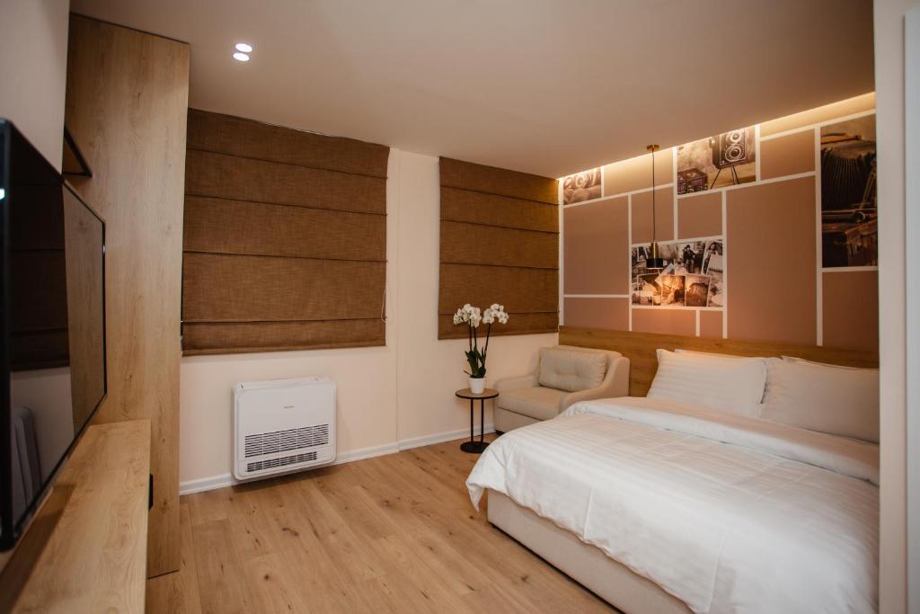 Cama o camas de una habitación en Oro Inn Hotel