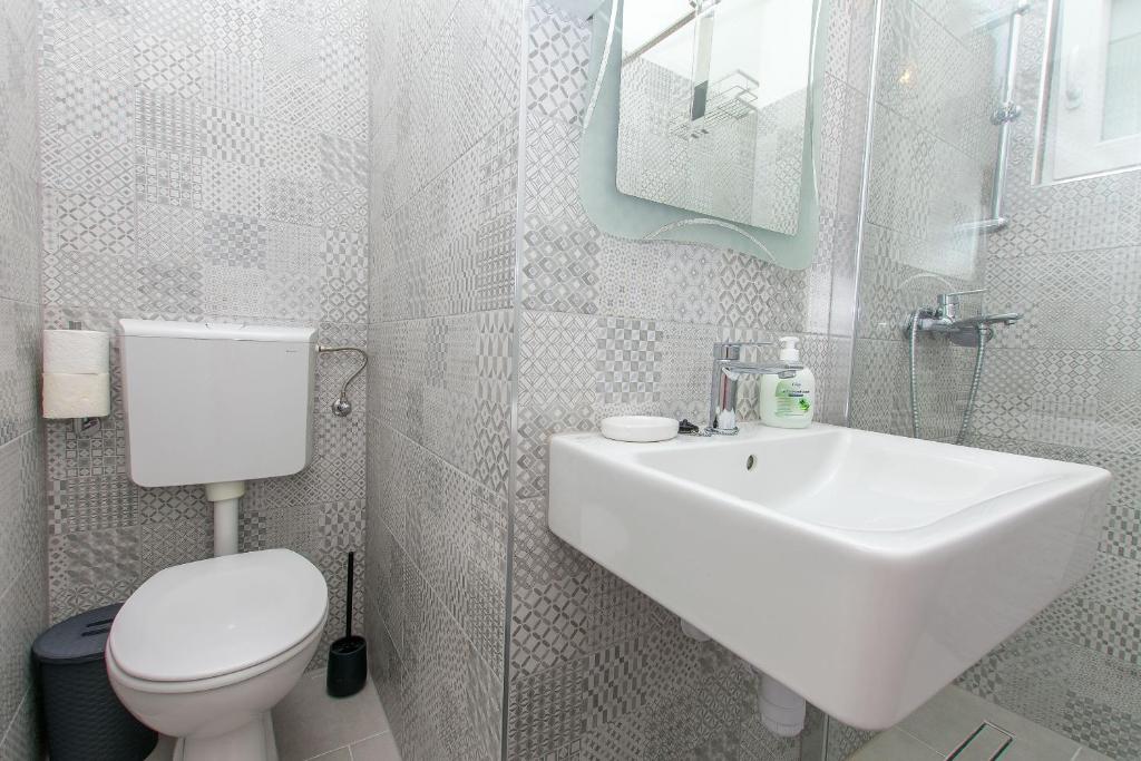 Kúpeľňa v ubytovaní Apartment Terezija
