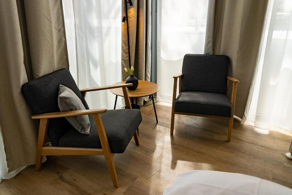 Glashaus mit 3 Gästezimmer - Double Or Twin Room