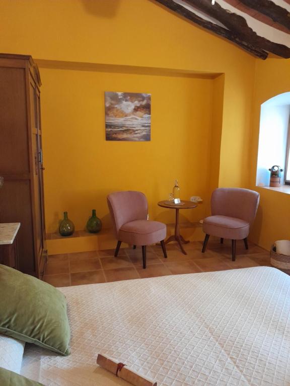 Casa del Riu - Chambre Double Avec Vue Sur Montagne