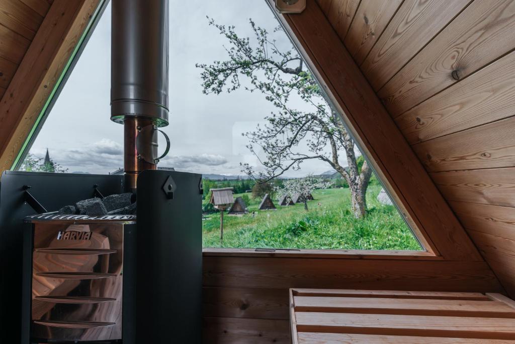 Zahrada ubytování Eko Glamping Resort Krištof