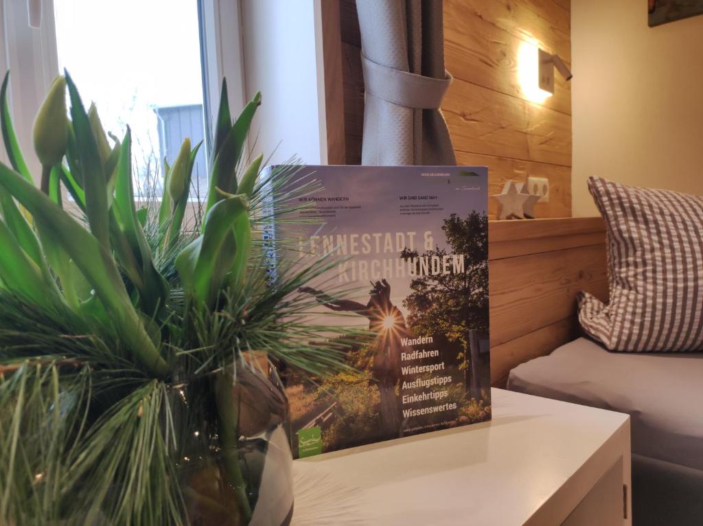 Posezení v ubytování Ferienwohnungen Schneider