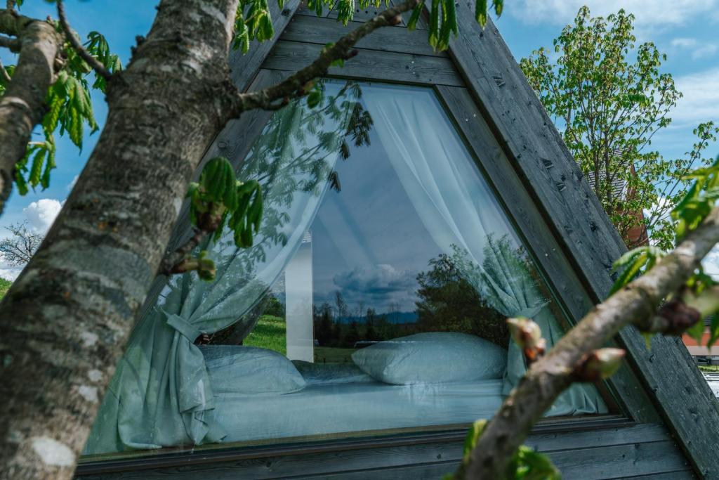Zahrada ubytování Eko Glamping Resort Krištof