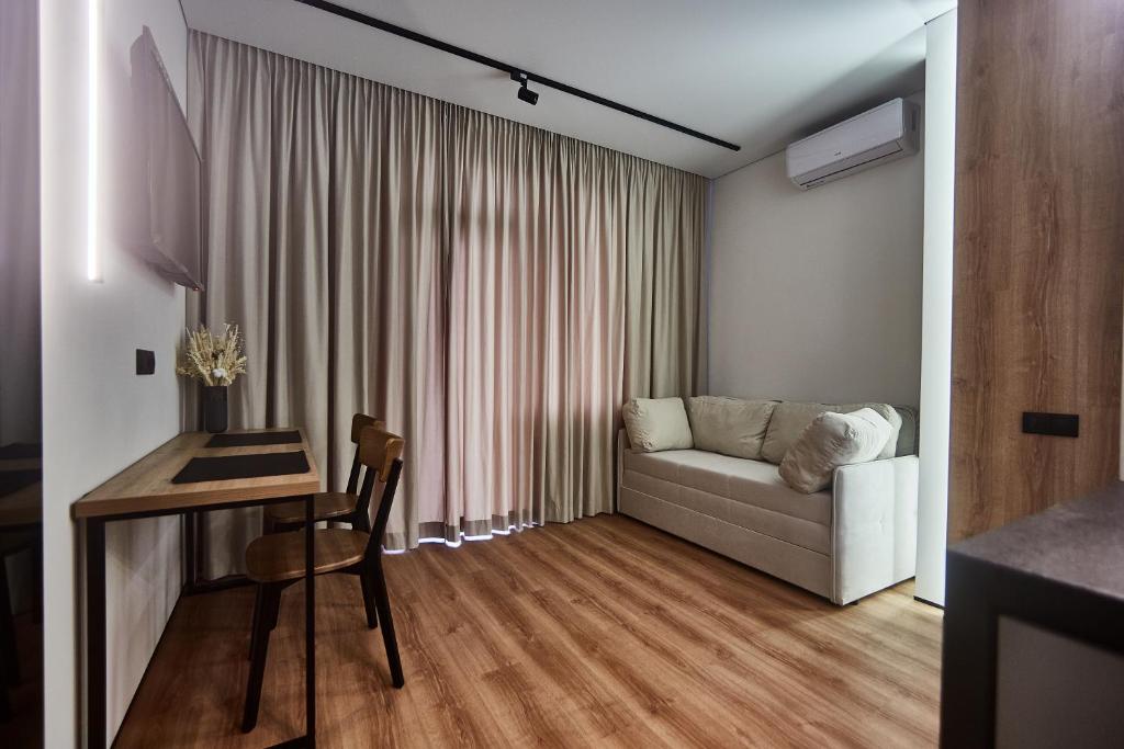 Posezení v ubytování Apart Hotel Acropolis