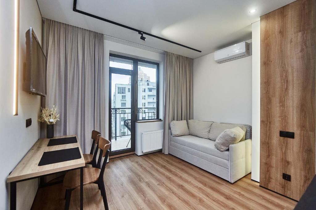 Postel nebo postele na pokoji v ubytování Apart Hotel Acropolis