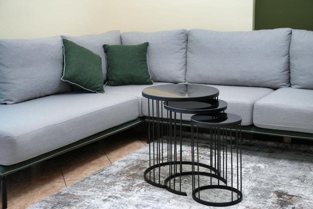 Uma área de estar em Apartament 47
