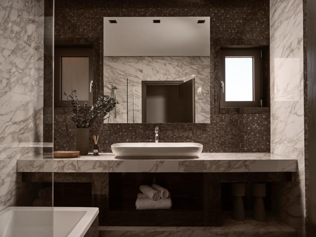Koupelna v ubytování Vis di Vardi Luxury Estate