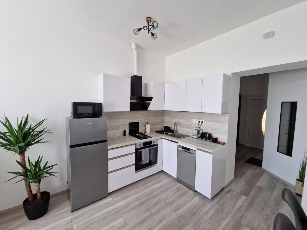 Kuchyň nebo kuchyňský kout v ubytování Milla's Dream Home