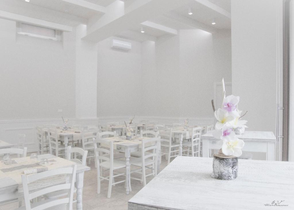 Restaurace v ubytování Borgo albergo vulturis