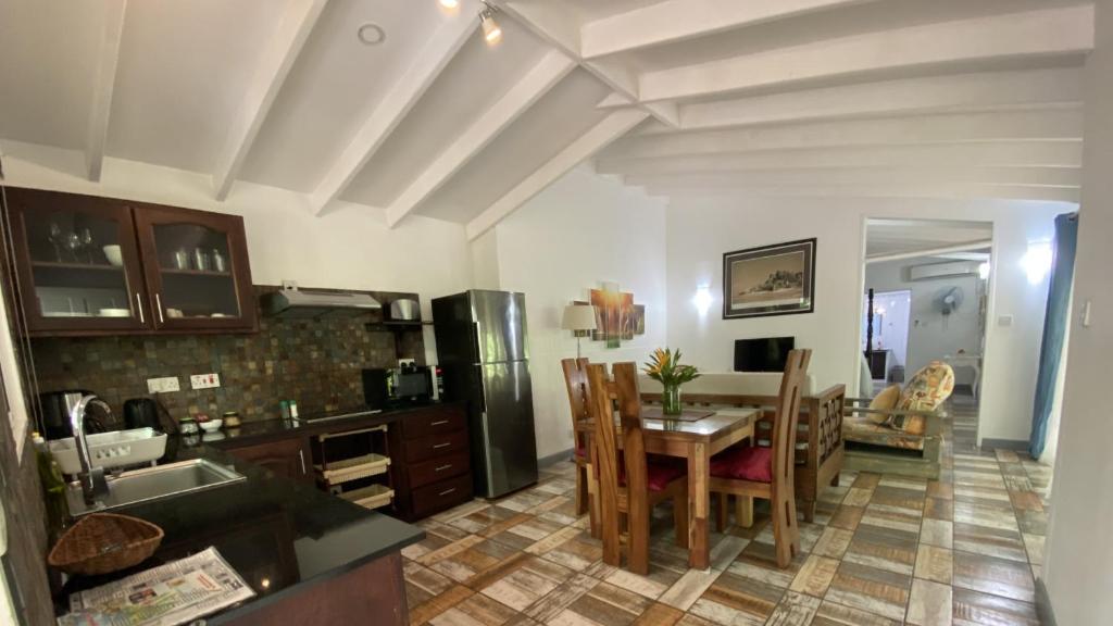 Kuchyň nebo kuchyňský kout v ubytování Stephna Residence