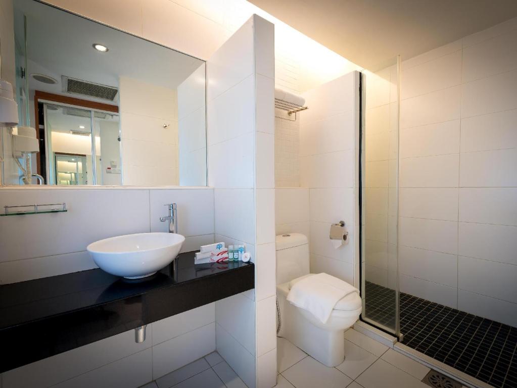 Bilik mandi di Hotel Sentral Pudu @ City Centre / Bukit Bintang