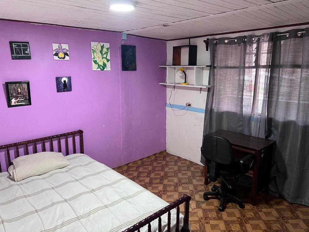 Katil atau katil-katil dalam bilik di Comfy Private Room - Costa Rica