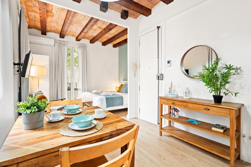 Lodging Apartments Barceloneta Beach Studio P2