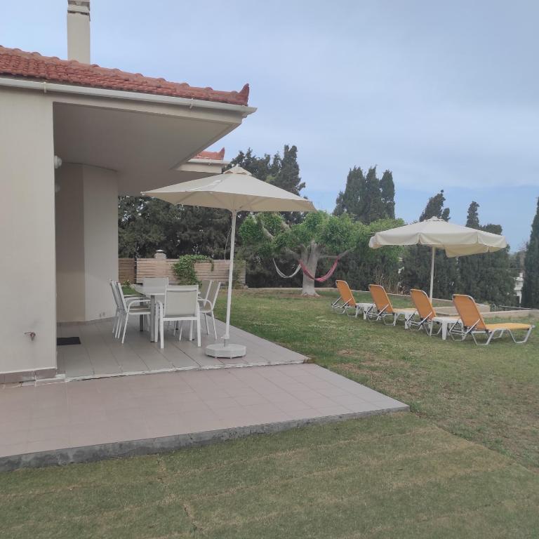 Zahrada ubytování Sea Breeze Villa