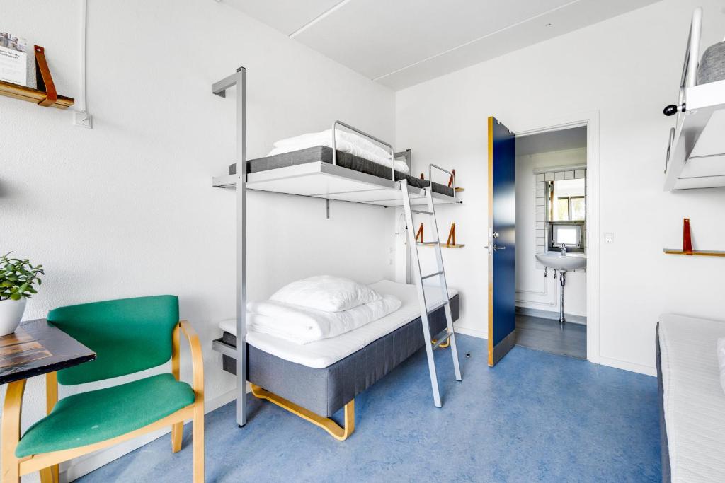 Voodi või voodid majutusasutuse Danhostel Rønde toas