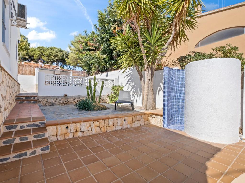 Balkón nebo terasa v ubytování Holiday Home Himalaya by Interhome