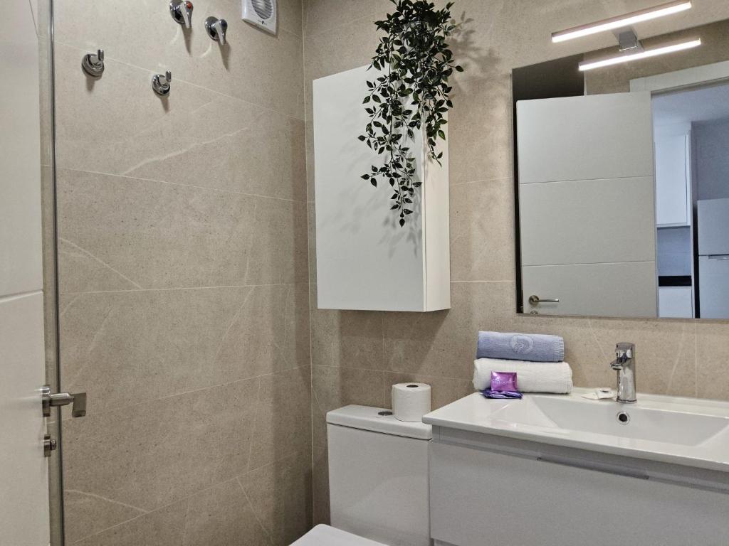 A bathroom at Apartment Sol y Mar by Interhome