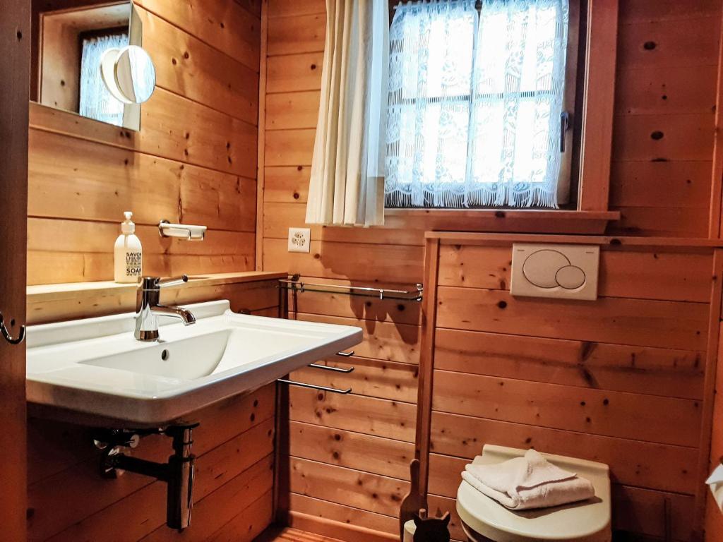 Koupelna v ubytování Apartment Alpina Apt- CH by Interhome