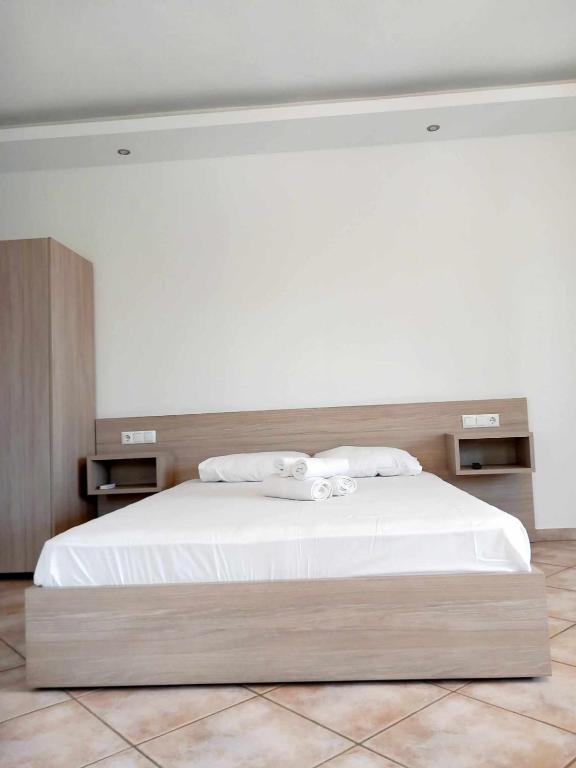 Posteľ alebo postele v izbe v ubytovaní Antoni's Rooms