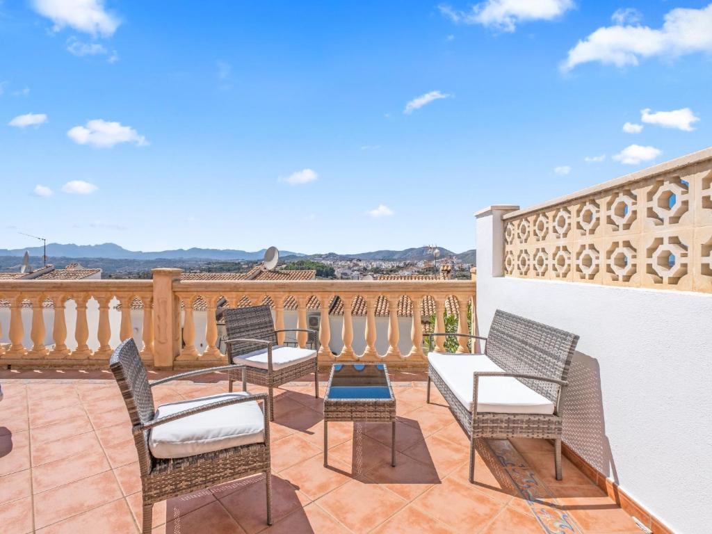 Balkón nebo terasa v ubytování Holiday Home Las Mimosas by Interhome
