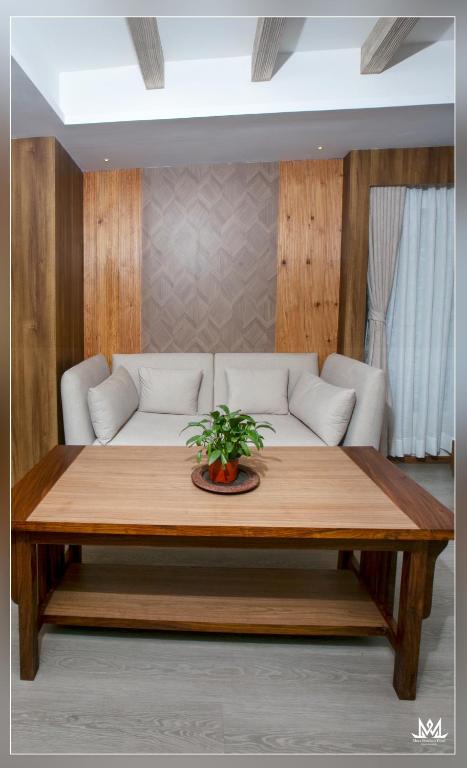 Posezení v ubytování Hotel Maya Boutique & Apartment