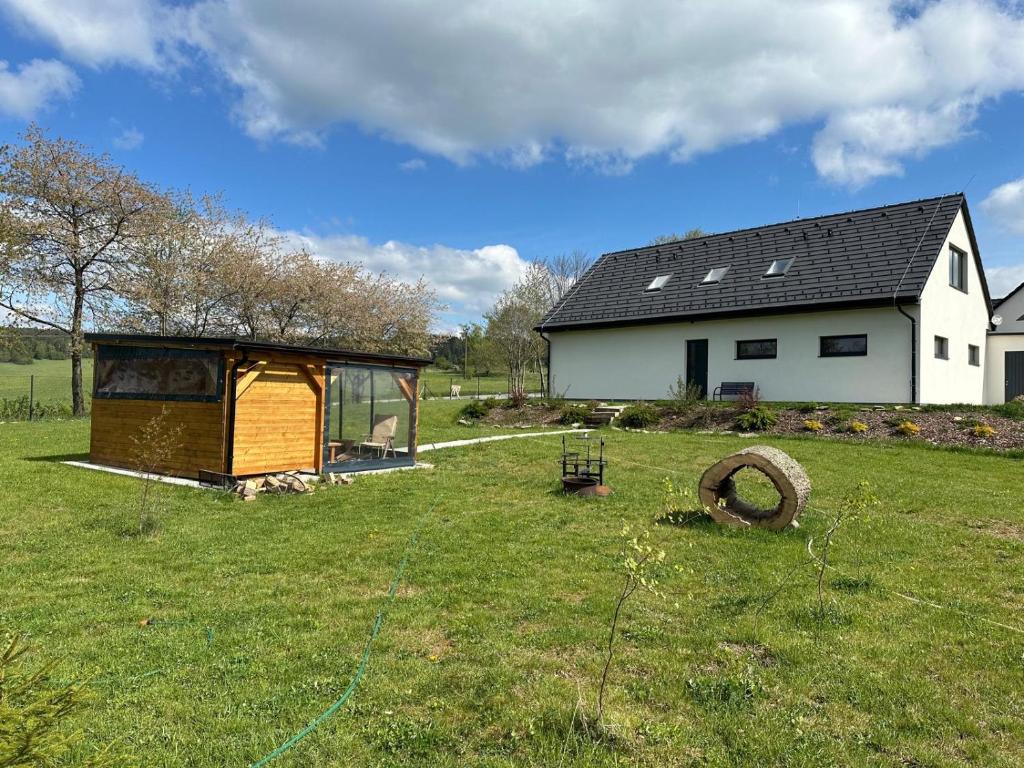 Zahrada ubytování Apartmány Větrná 29