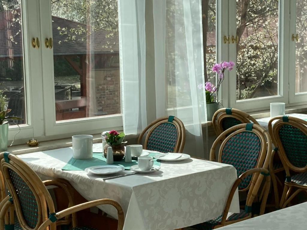 Restaurace v ubytování Gästehaus Musestieg