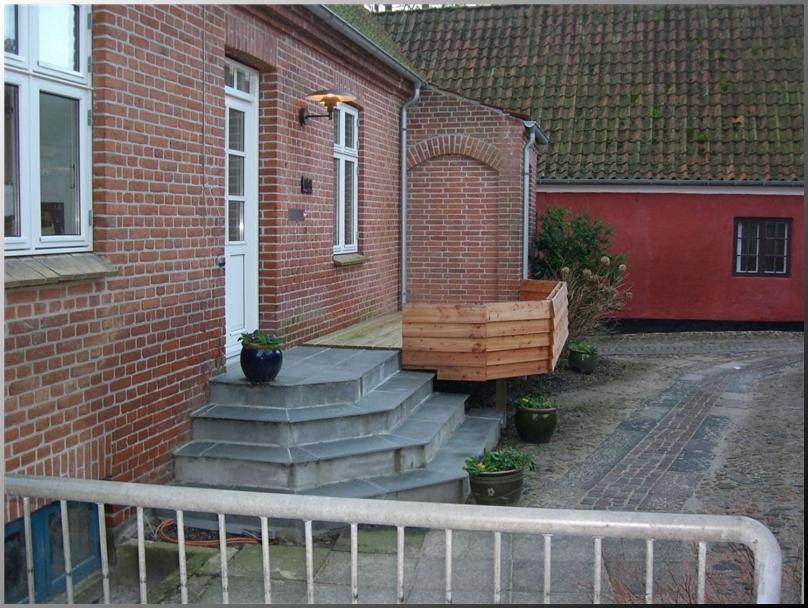 Budova, kde se bed and breakfast nachází