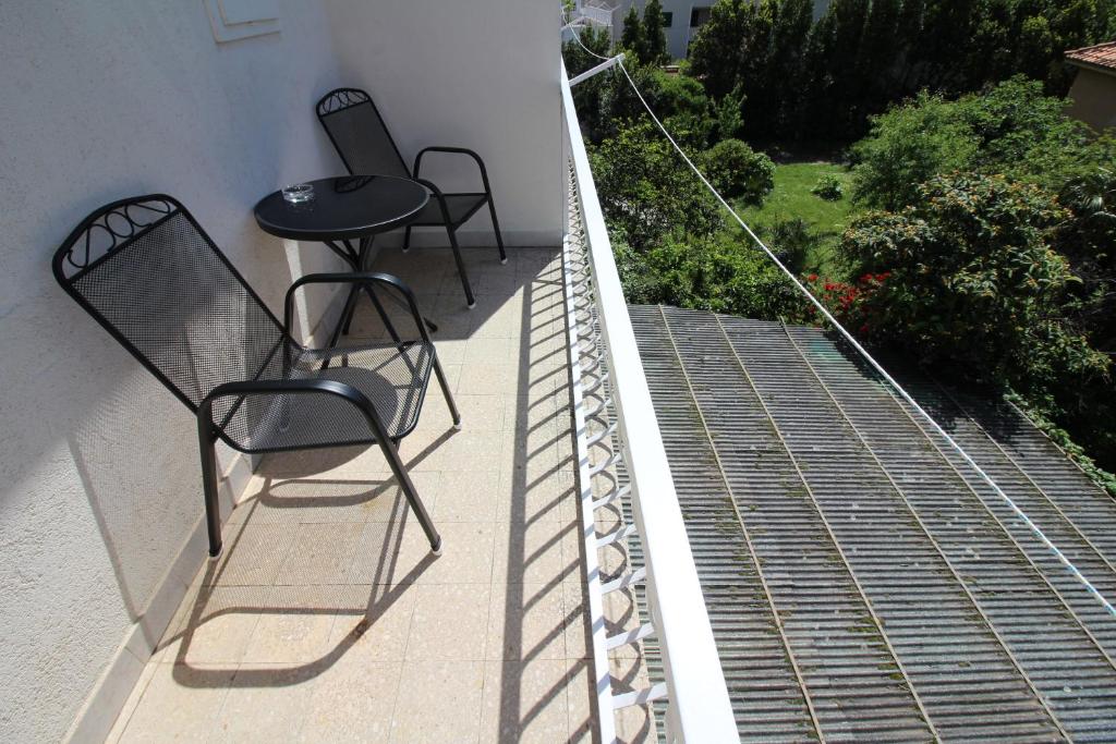 Balkón alebo terasa v ubytovaní Makarska centre & free private parking