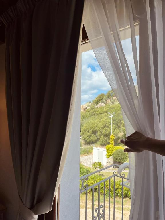 Balkón nebo terasa v ubytování Hotel La Borgata