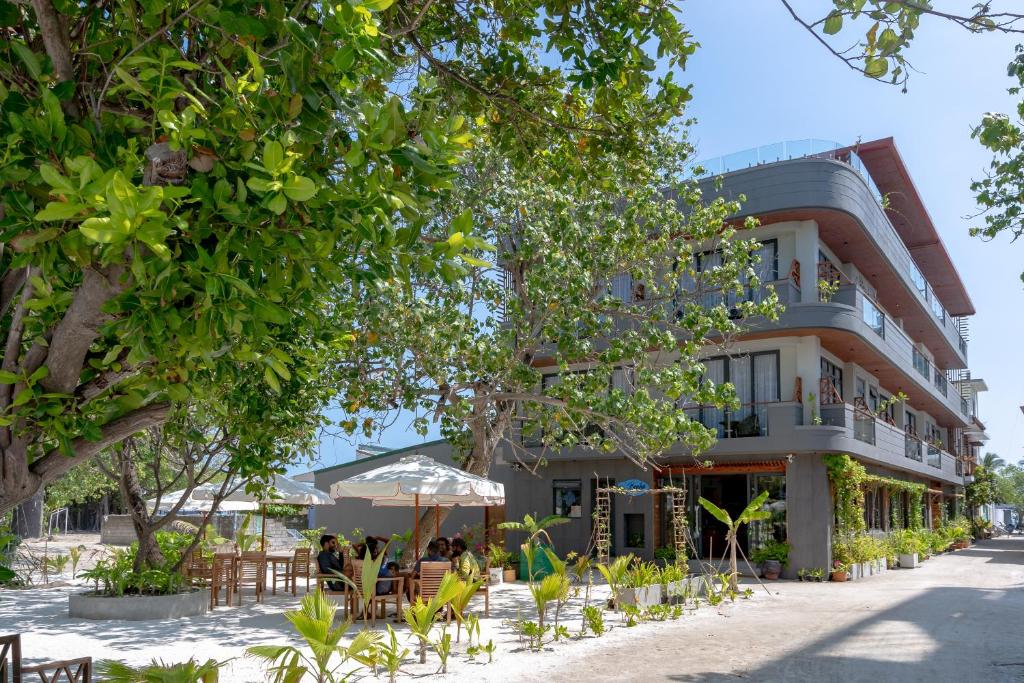 Budova, kde se hotel nachází