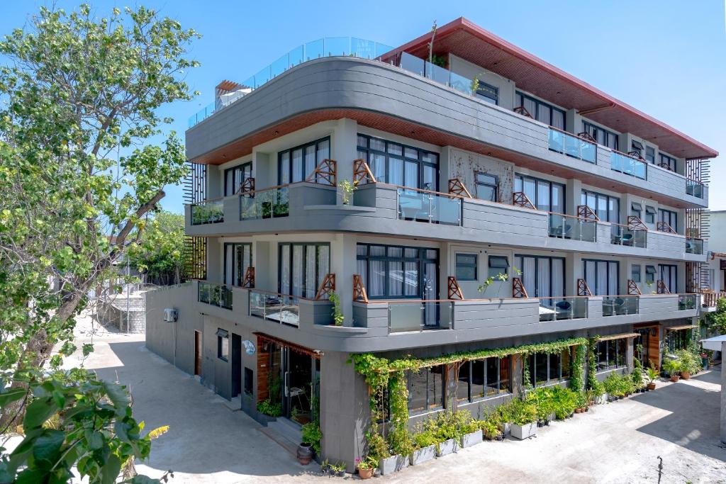 Budova, kde se hotel nachází