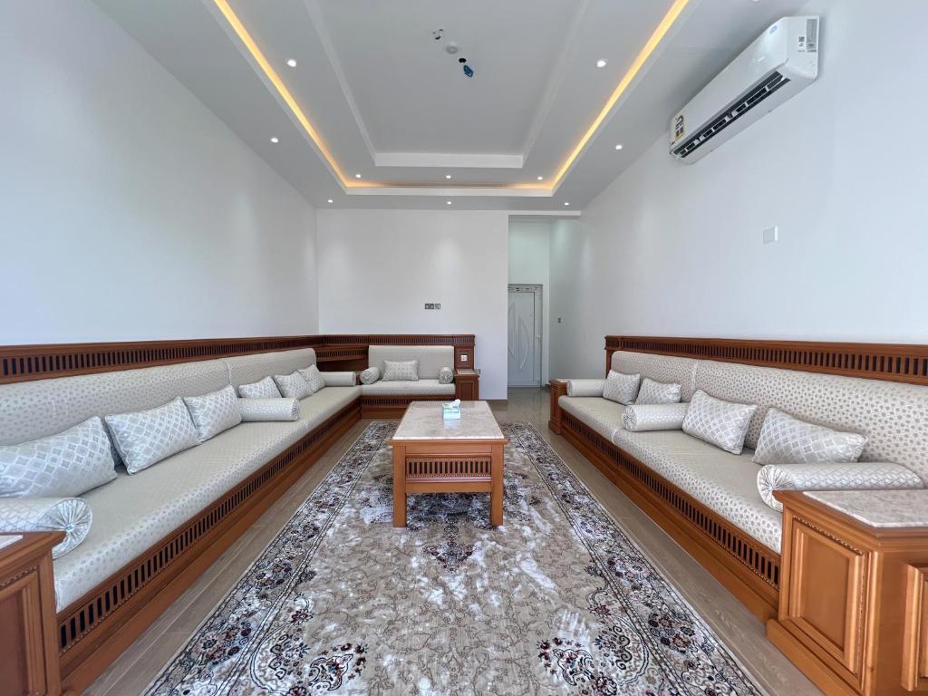 Posezení v ubytování ALSALAM Hostels نزل السلام