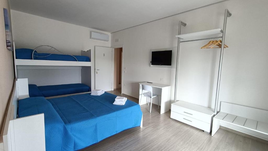 TV a/nebo společenská místnost v ubytování B&B San Lorenzo