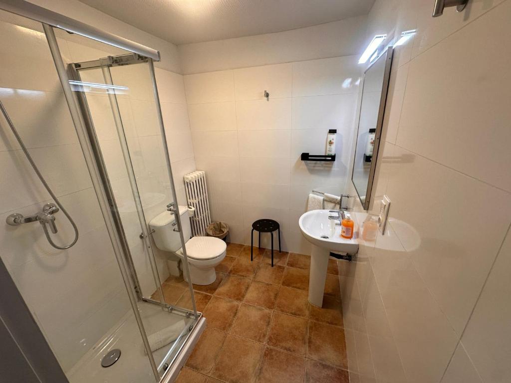 Kúpeľňa v ubytovaní Hostal ARS