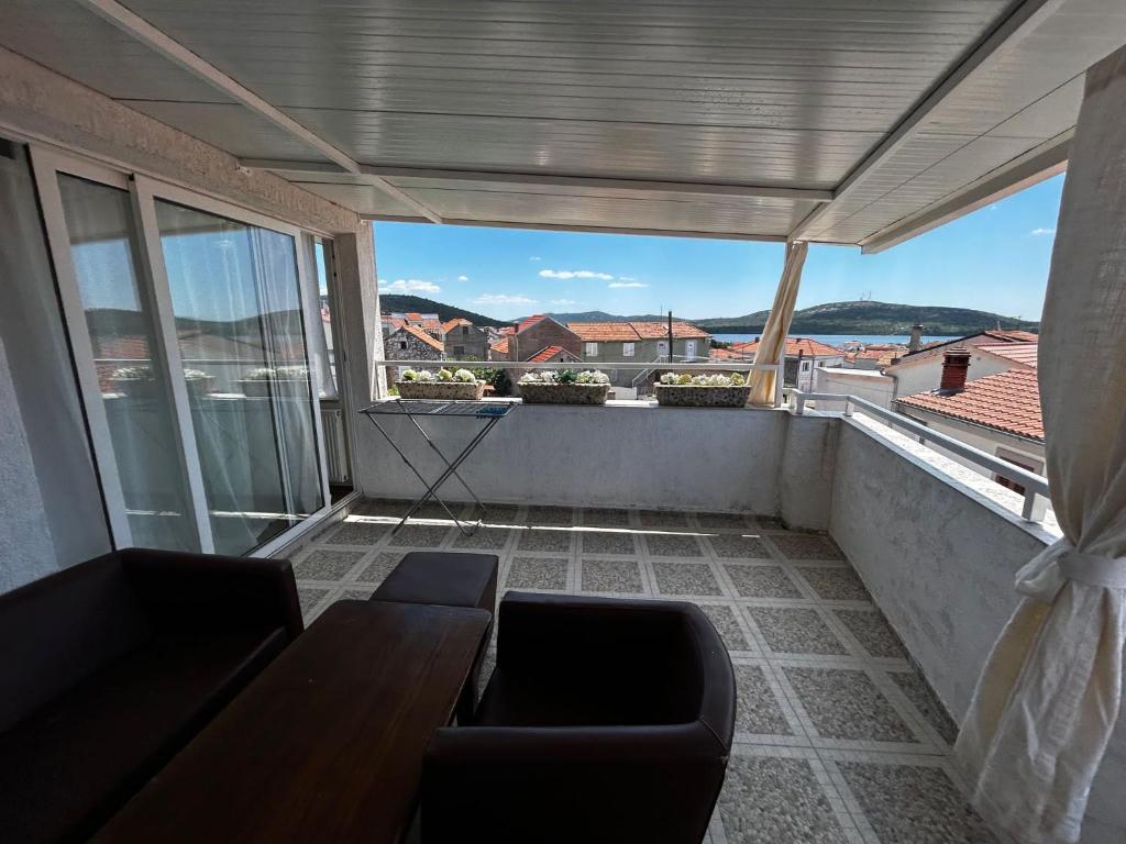 Balkón nebo terasa v ubytování Apartments Petrović