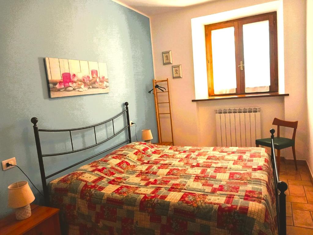 Postel nebo postele na pokoji v ubytování Borgo San Savino