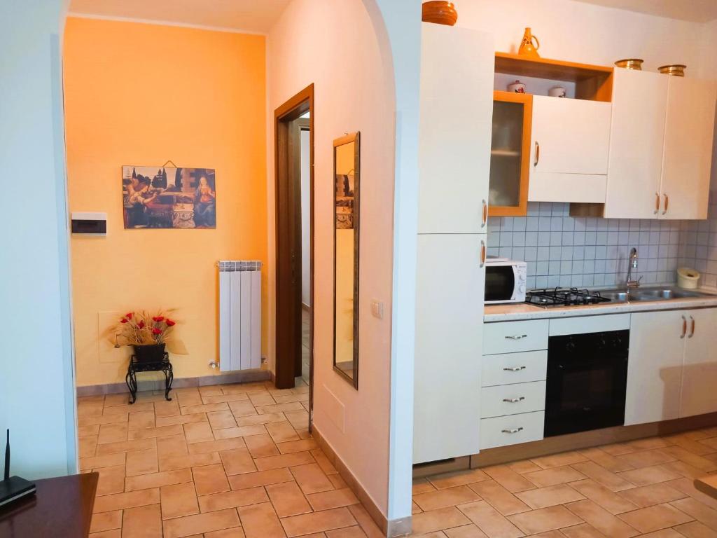 Kuchyň nebo kuchyňský kout v ubytování Borgo San Savino