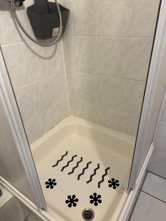 Koupelna v ubytování Ferienwohnung Zeitz Appartment Moritzburg